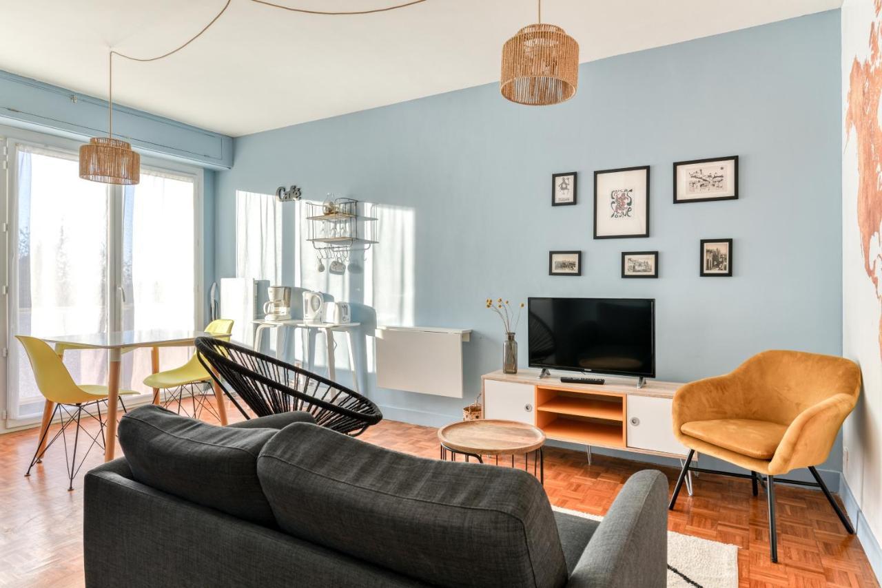 Apartamento Les Couleurs Du Monde ! Parking Et Balcon Carcasona Exterior foto